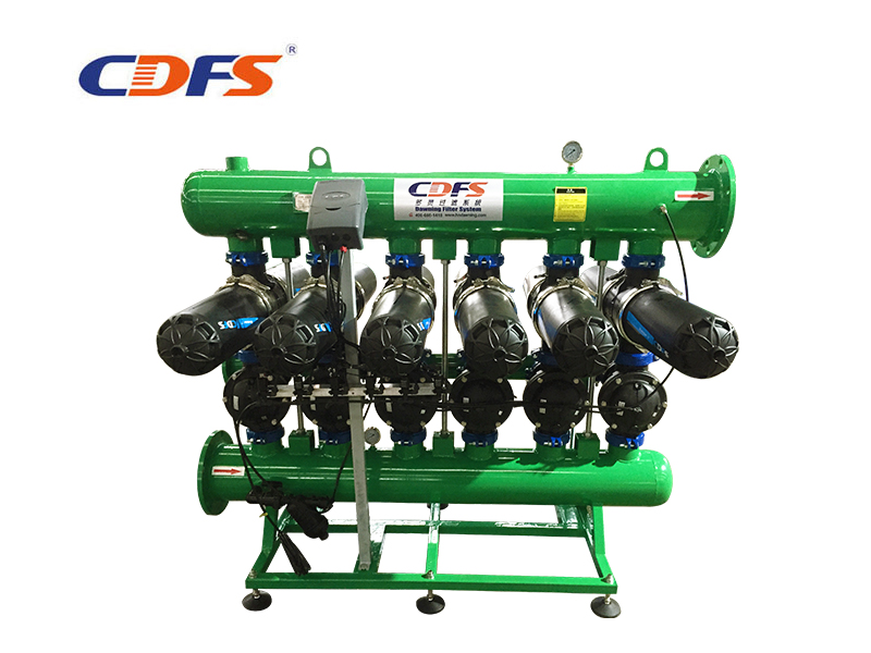 4 inch 6 units Carbon steel agrictrual disc strainer