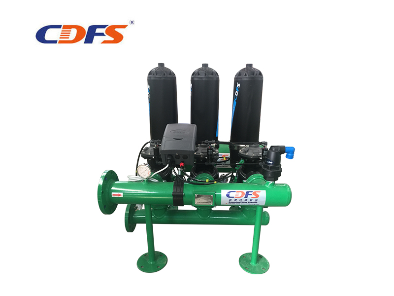 3 inch 3 units disc filter customize irrigation water treatment machiney