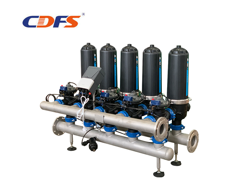 Stainless steel disc filter with corrosion resistance