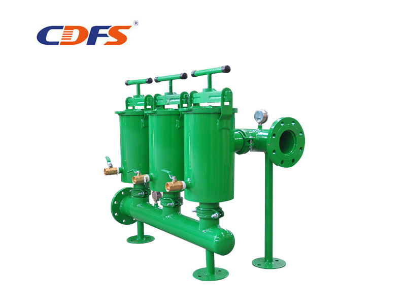 Manual screen filter for drip irrigation system