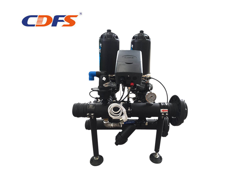 3 inch 2 units automactic backwashing disc filter