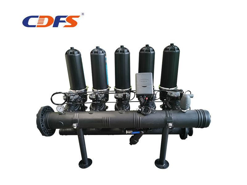 100 microns disk filter for irrigation water treatment