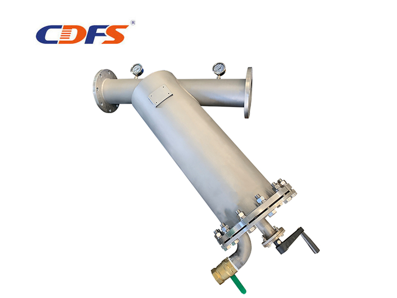 Stainless steel semi automatic screen filter for drip irrigation