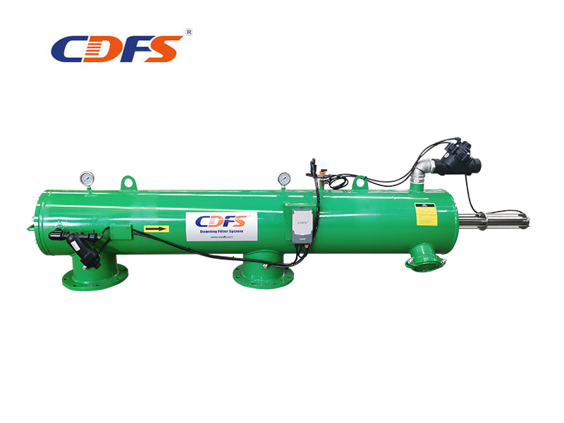 No electricity irrigation self cleaning filter with battery control