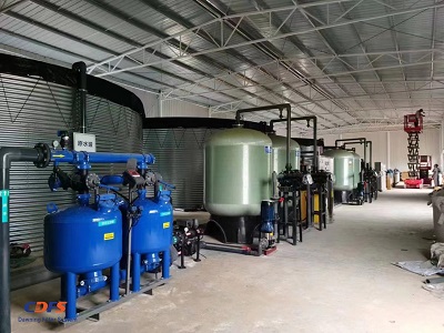 Automatic backwash sand filter for Greenhouse Vegetables irrigation system