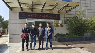 Exploring Opportunities CDFS Welcomes Kazakhstan Customer for Sand Gravel Filter Factory Tour